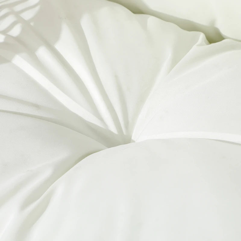 Outsunny Set da Giardino 4 Pezzi in Rattan con Divanetto, 2 Sedie e Tavolino da Caffè, Nero, Marrone e Crema