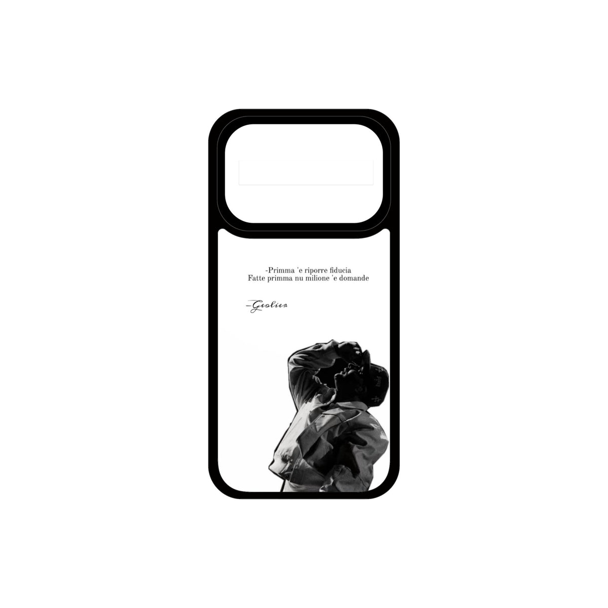 Cover Personalizzata Geolier, Multimarca (Scegli il tuo modello)