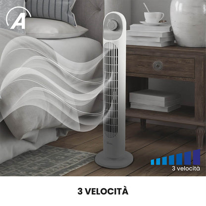 Ardes Ventilatore a Torre | Oracle | Oscillante 3 velocità