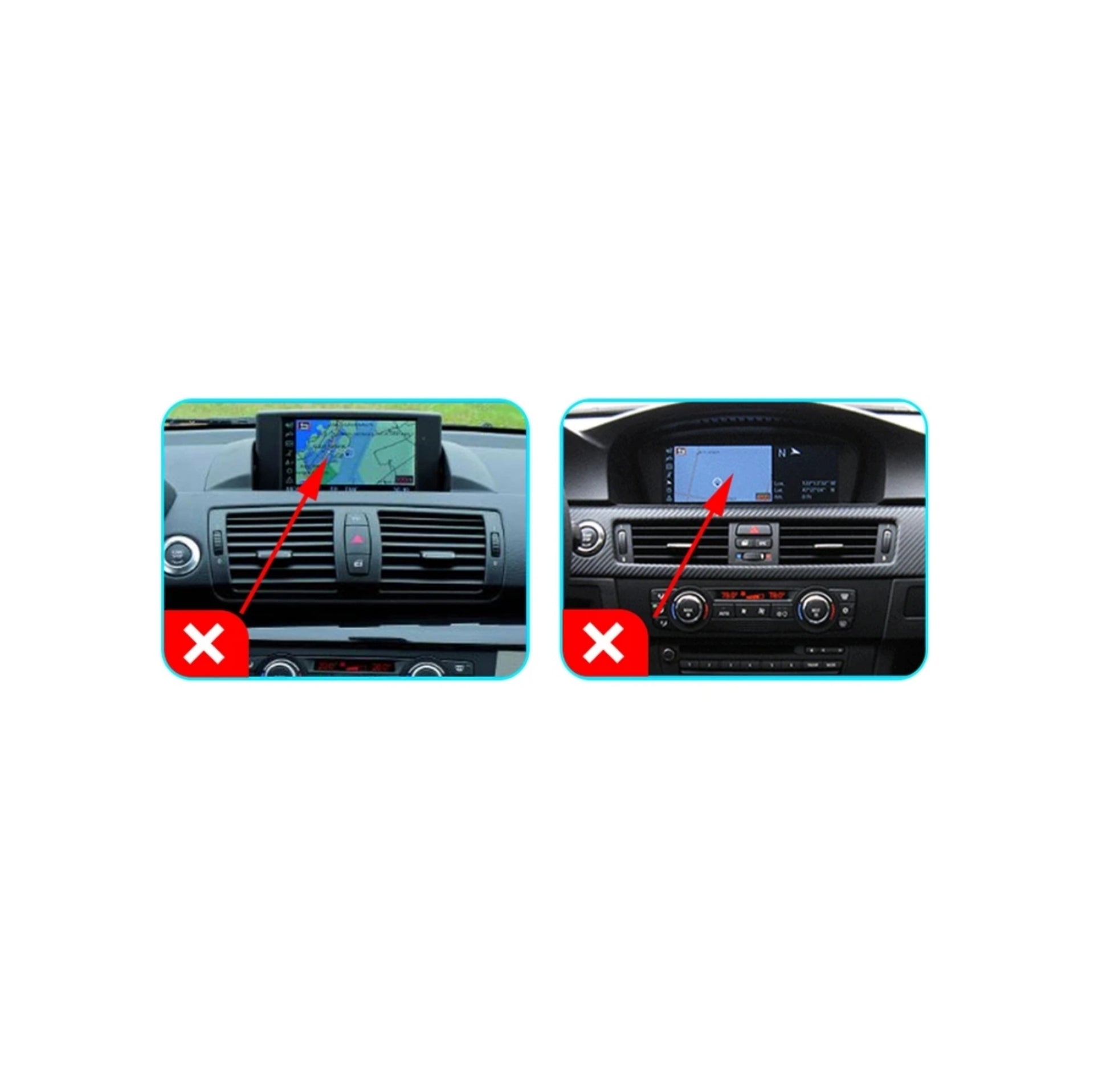 Autoradio per BMW SERIE 1 / E87 / E81 / E82 / E88 [2004 - 2011] - 2GB/4GB, Autoradio con Sistema Intelligente, 2Din 9"Pollici GPS, Navigatore, Wifi