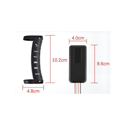 Comandi al volante, Wireless per Autoradio Universale Android, a Forma di Mezzaluna