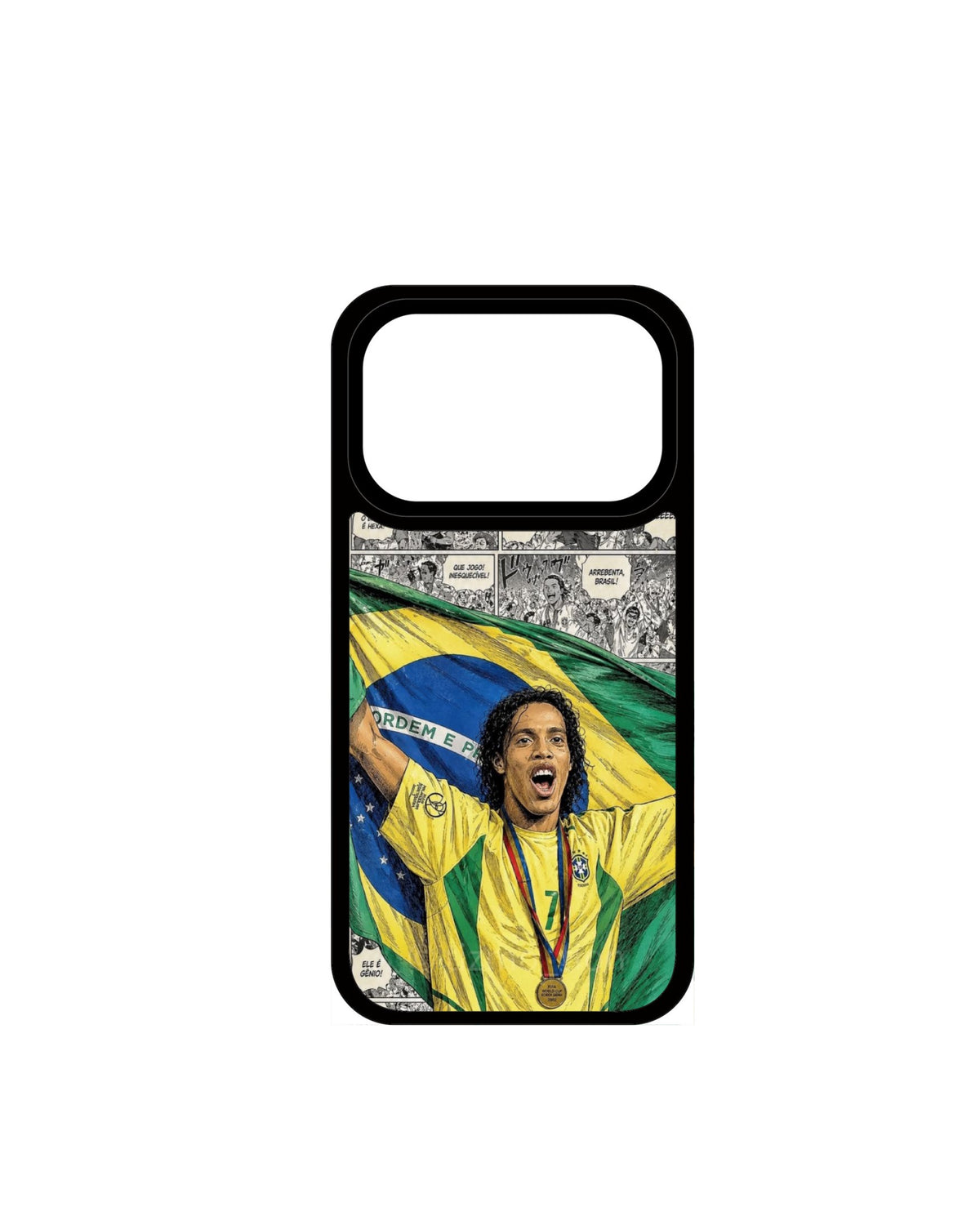 Cover Personalizzata Ronaldinho, Multimarca (Scegli il tuo modello)