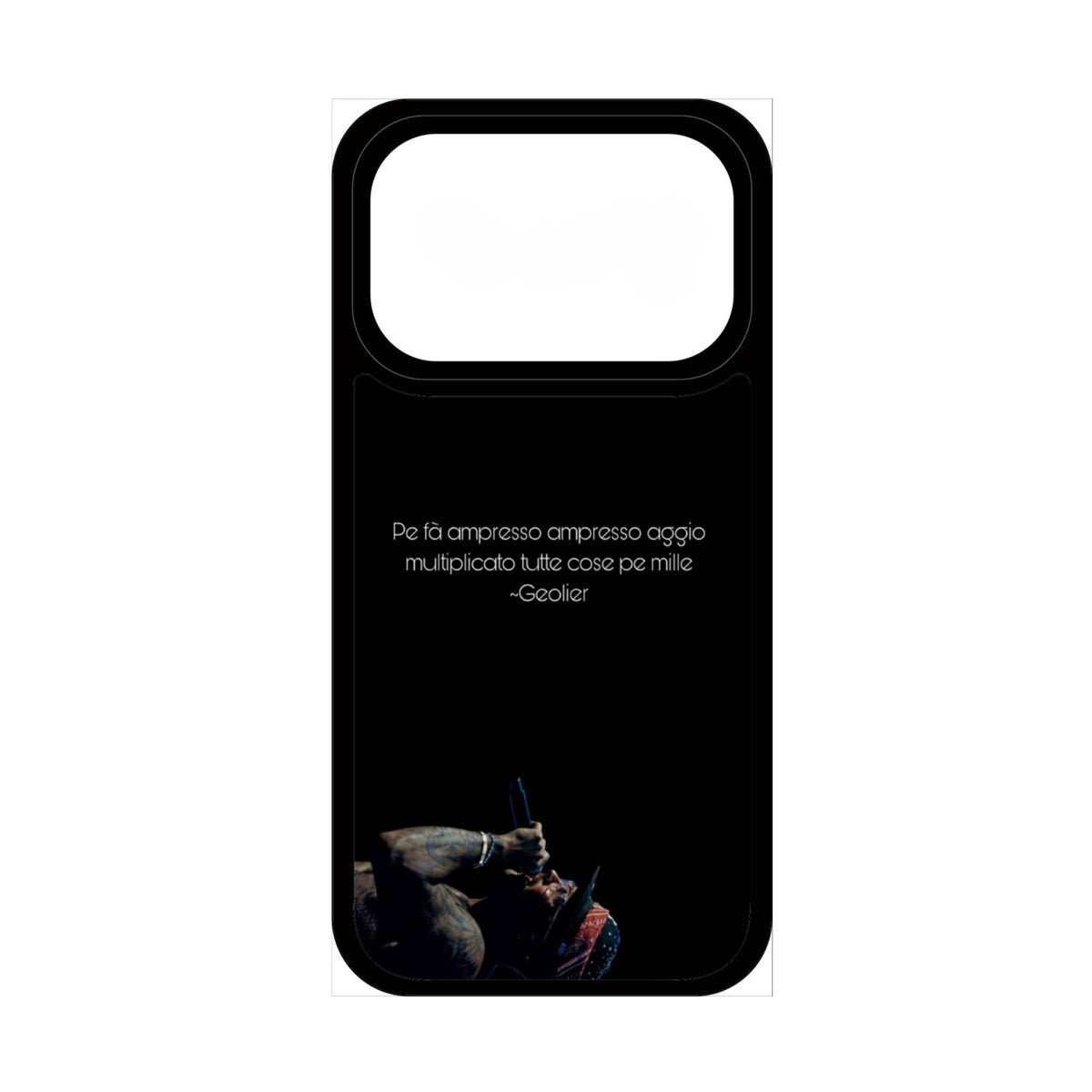 Cover Personalizzata Geolier, Multimarca (Scegli il tuo modello)