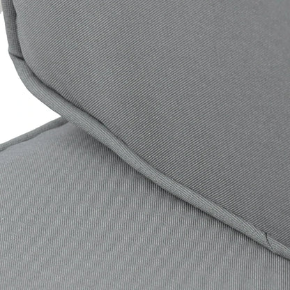 Outsunny Set da 7 Pezzi Salotto da Esterni in Rattan con Poltrona Pouf Tavolino Grigio