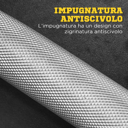 HOMCOM Set di Manubri Regolabile, Set Bilanciere e Dischi 70kg, 8 Dischi Pesi Rivestiti in Plastica e Barra in Metallo, 140x38.5x38.5cm, Nero