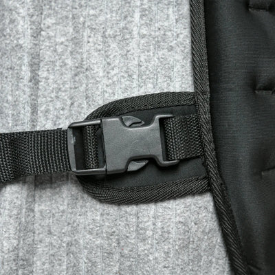 HOMCOM Giubbotto Zavorrato 8kg Traspirante con Tasca Portaoggetti e Spallacci, in tessuto Oxford, 40x35 cm, Nero