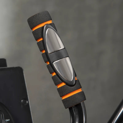 HOMCOM Cyclette Ellittica con 4 Livelli di Resistenza, Monitor LCD e 2 Ruote, in Acciaio e ABS, 90x62x150 cm, Nero