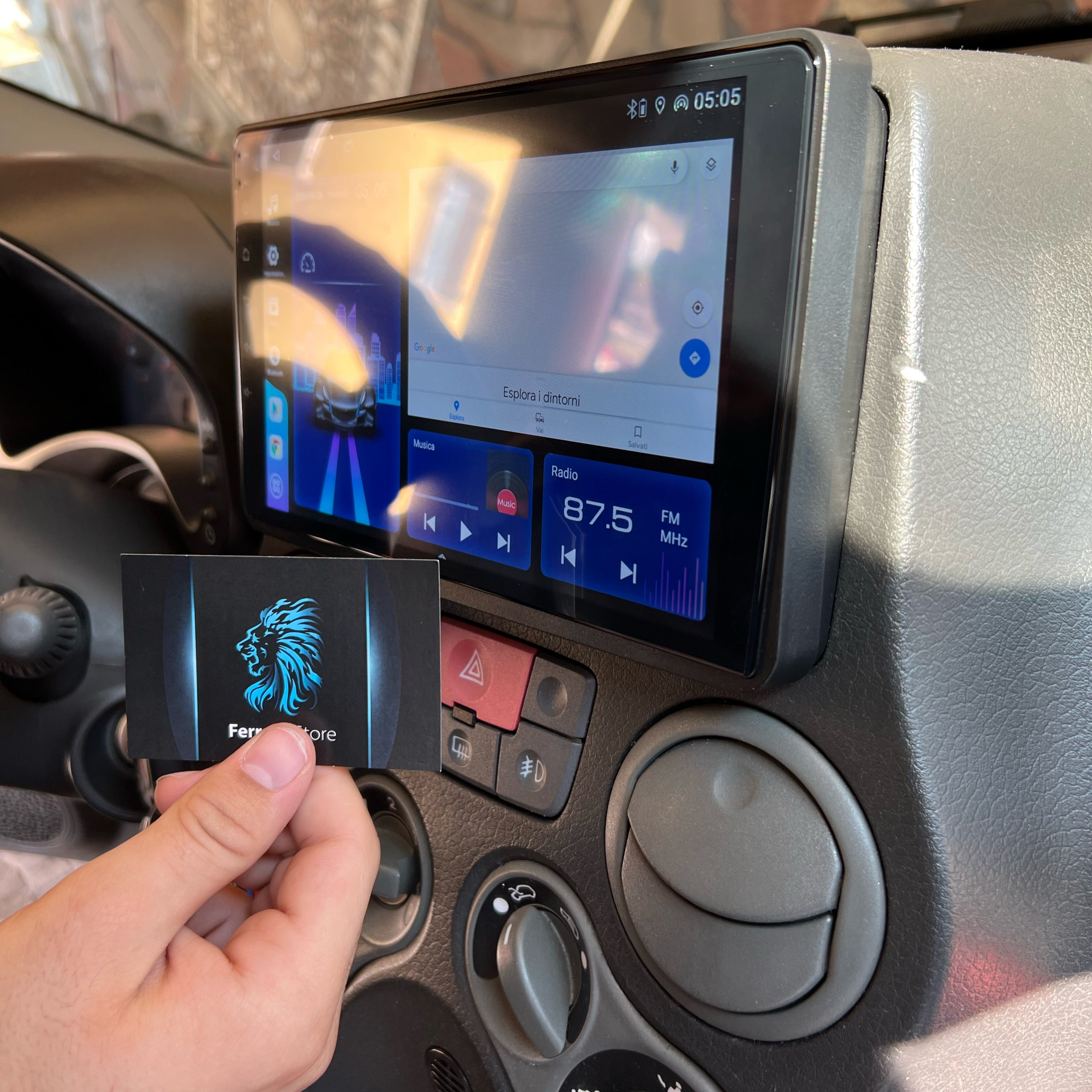 Autoradio per FIAT Panda 2a Serie [ANDROID] - Sistema auto Intelligente, 2Din 9"Pollici, GPS, Navigatore, Wifi