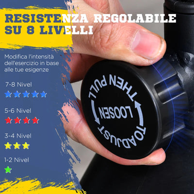 HOMCOM Ellittica da Casa Magnetica con Schermo LCD, 8 Livelli di Resistenza e Sedile Regolabile, 103x62x151cm Nero