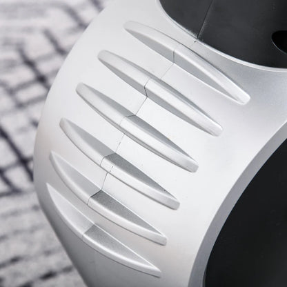 HOMCOM Ellittica da Casa Magnetica con Schermo LCD, 8 Livelli di Resistenza e Sedile Regolabile, 103x62x151cm Nero