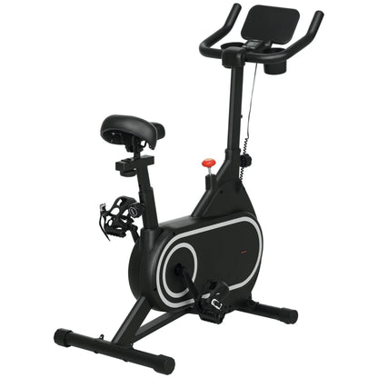 SPORTNOW Cyclette Magnetica con Volano da 4kg, Manubrio e Sellino Regolabili