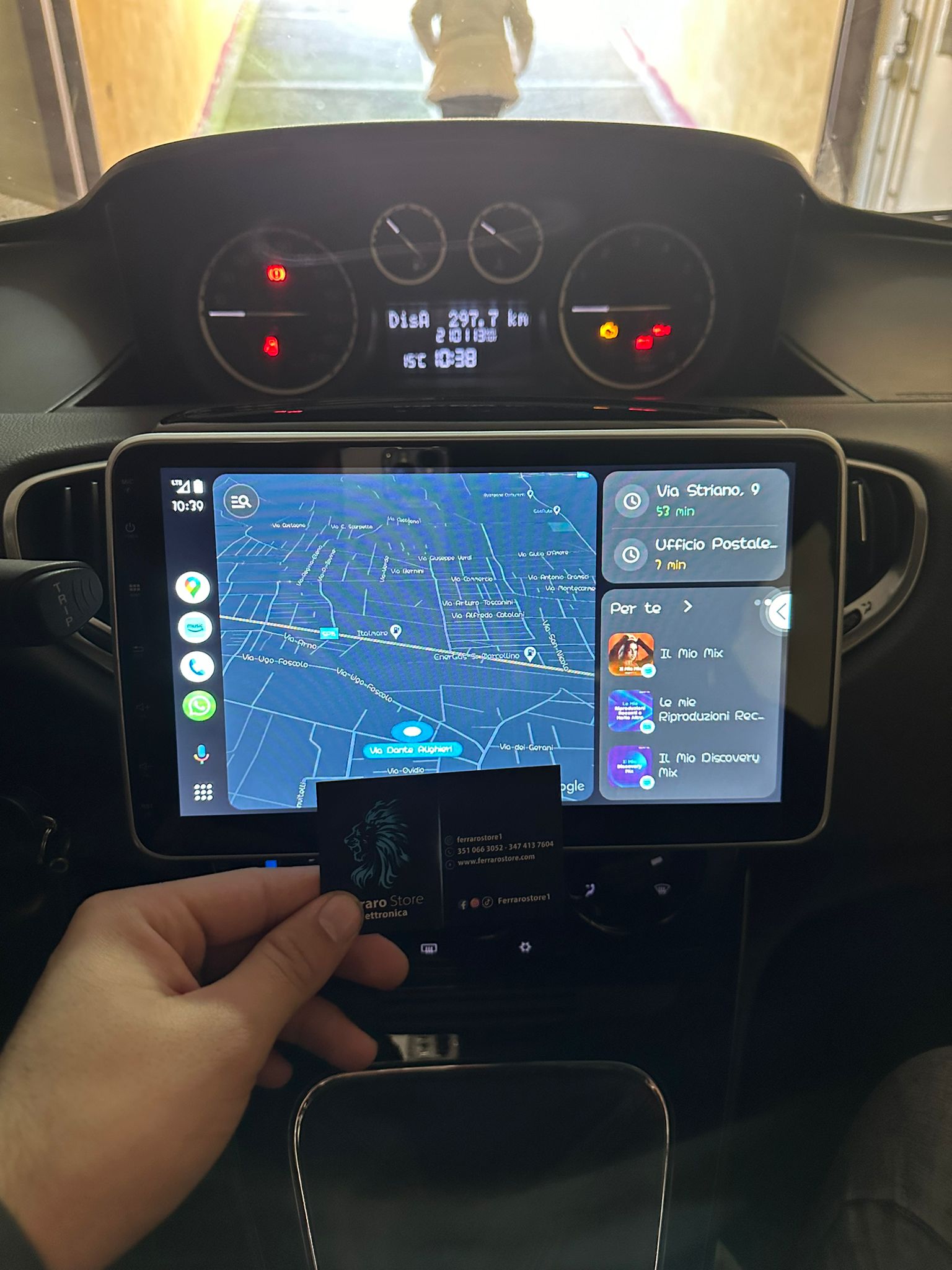 Autoradio per Lancia Y [2012-2020] - Sistema auto Intelligente, 1Din 10"Pollici, GPS, Navigatore, Wifi