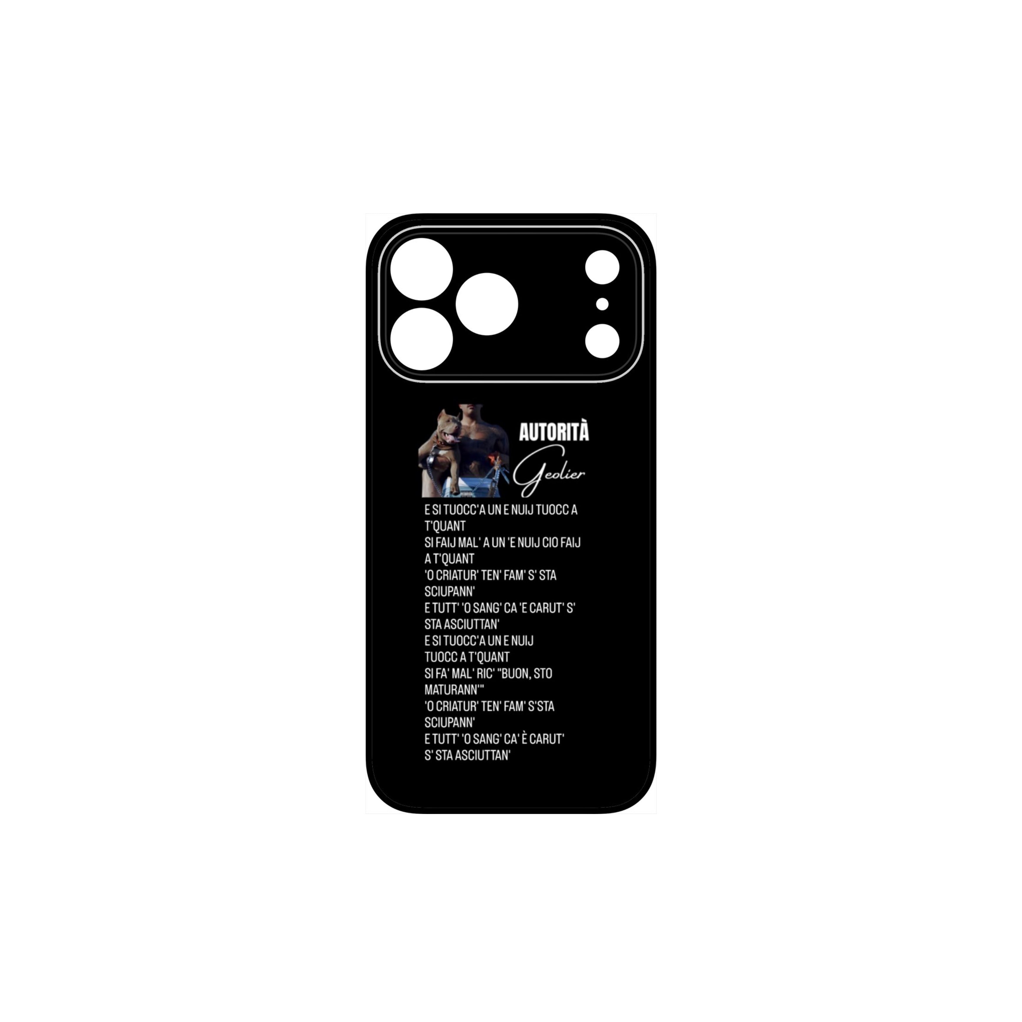 Cover Iphone Geolier