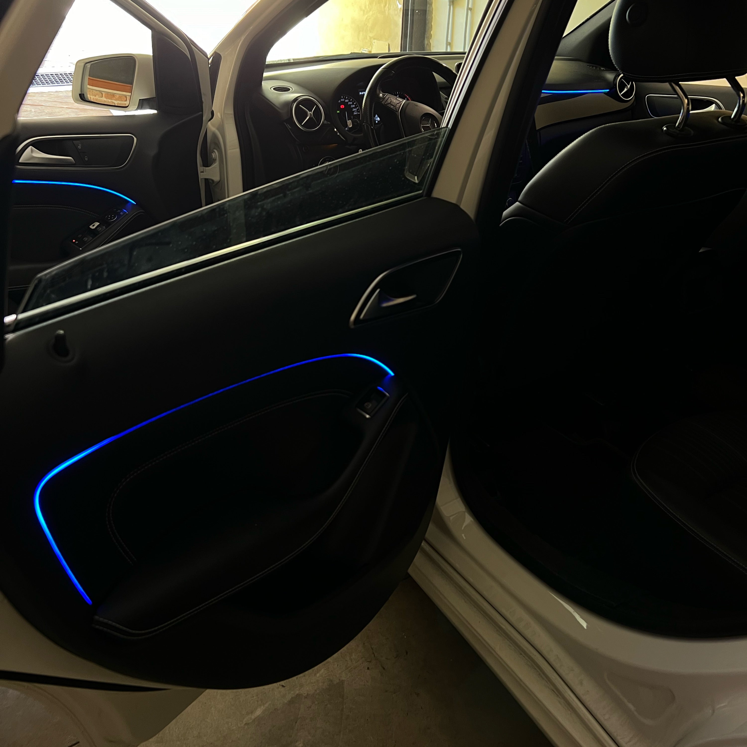 Ambient Light dedicato per Mercedes Classe B, Luci Ambiente con Comando da App, RGB Led Interior, Led Dinamico