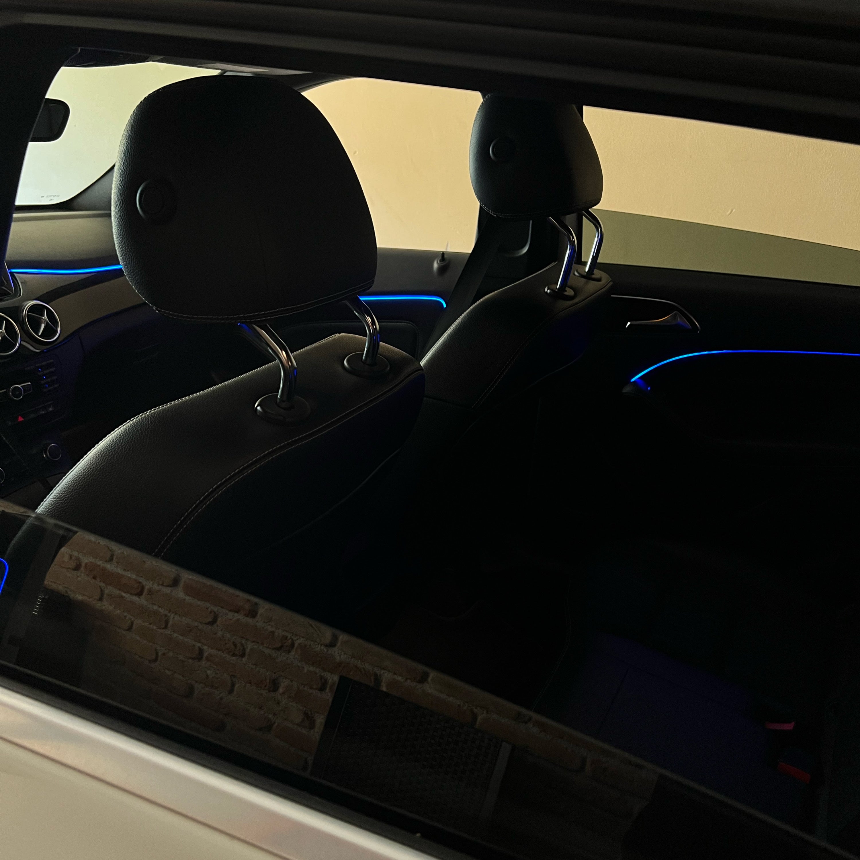 Ambient Light dedicato per Mercedes Classe B, Luci Ambiente con Comando da App, RGB Led Interior, Led Dinamico