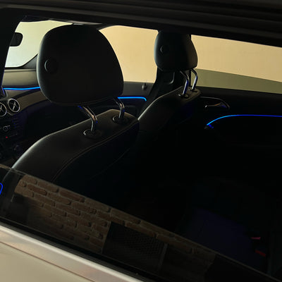 Ambient Light per Mercedes Classe B w246, Universale, Luci Ambiente con Comando da App, RGB Led, Led Dinamico