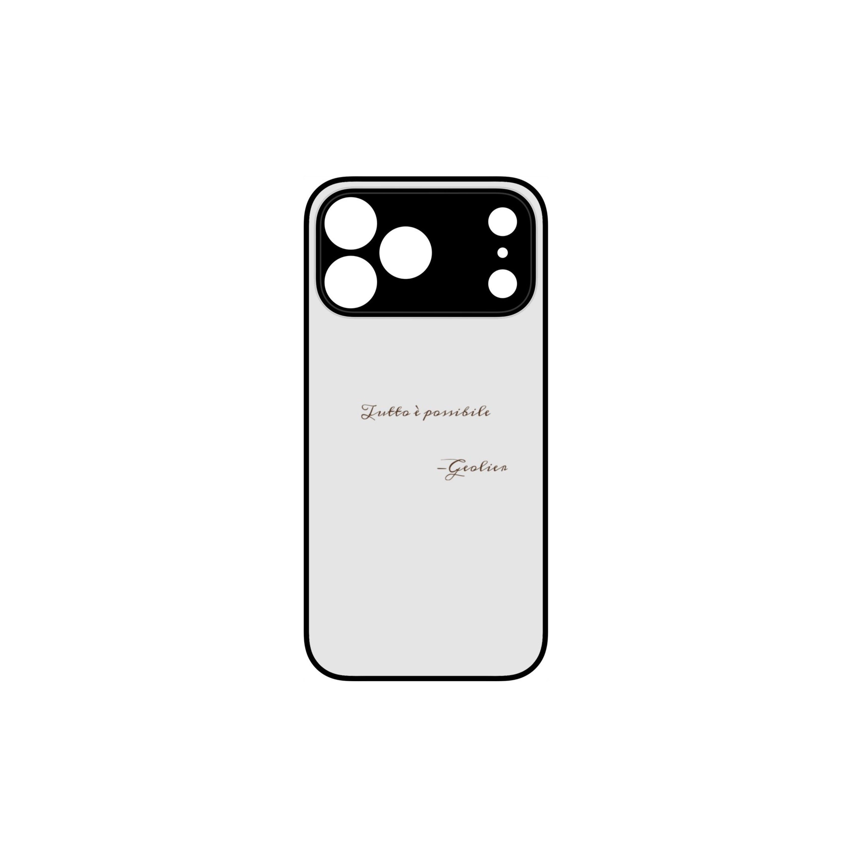 Cover Iphone, Geolier Frasi
