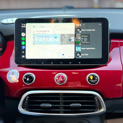 Autoradio per Fiat 500x 10.35" | 2014-2022 | Android | Bluetooth | CarPlay | Android Auto | 4/64GB Ram