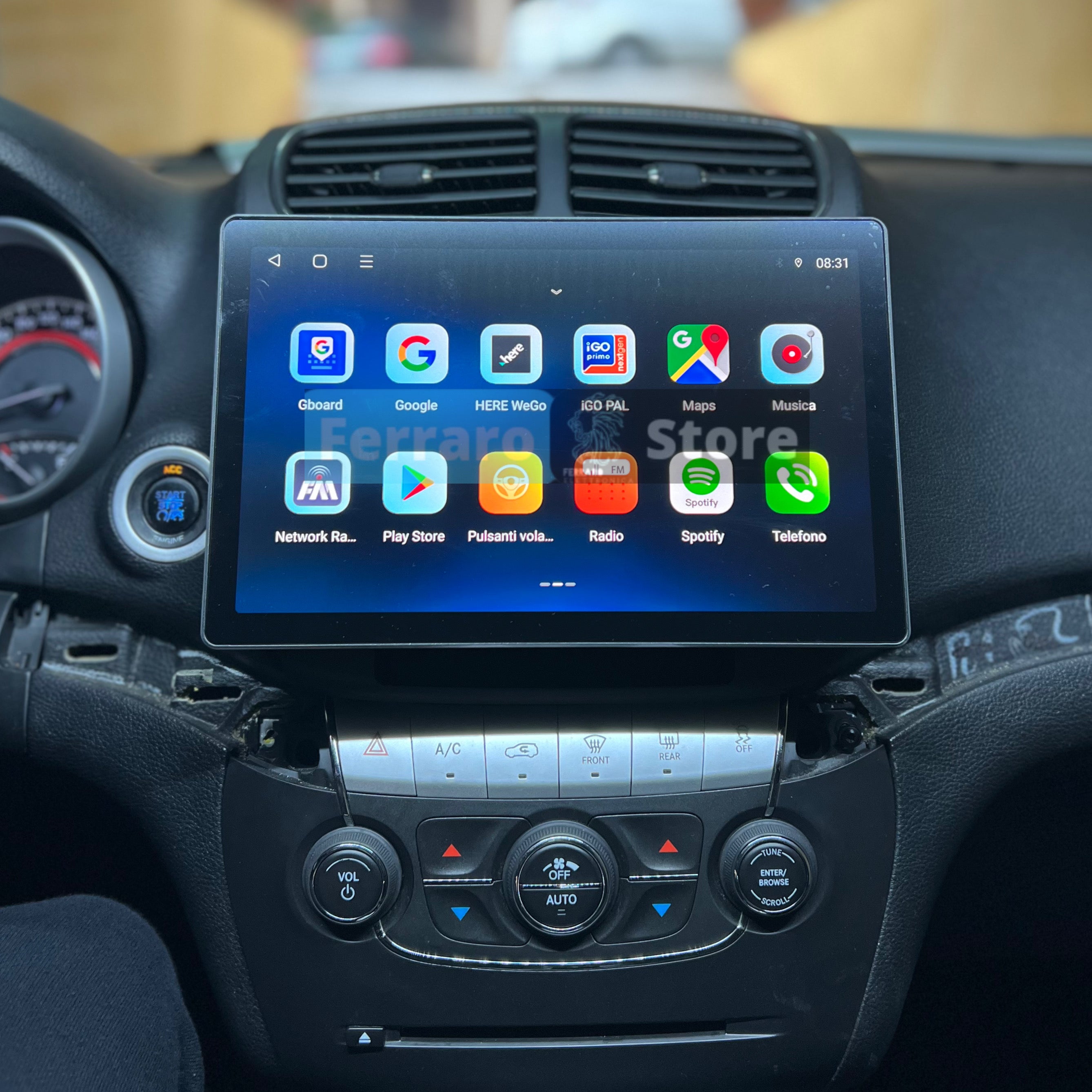 Autoradio per Fiat Freemont 11.5" | 2012-2020 | Android | Bluetooth | CarPlay | Android Auto | 4/64GB Ram