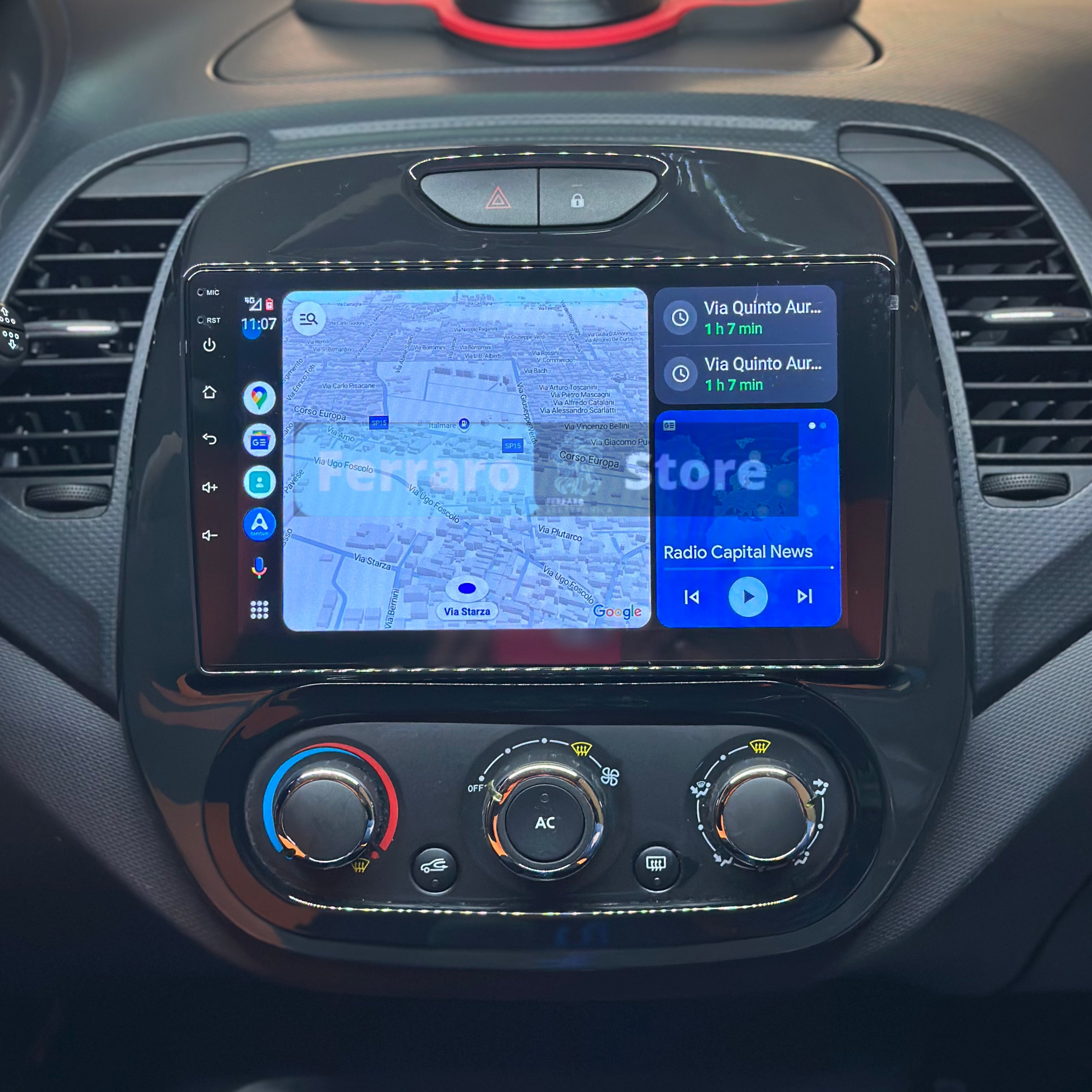 Autoradio per Renault Captur 9" | 2013-2019 | Android | Bluetooth | CarPlay | Android Auto | 2GB/4GB/6GB/8GB Ram