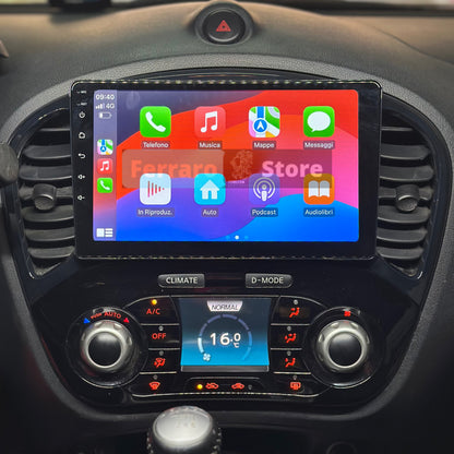 Autoradio per Nissan Juke 9" | 2010-2021 | Android | Bluetooth | CarPlay | Android Auto | 2GB/4GB/6GB/8GB Ram