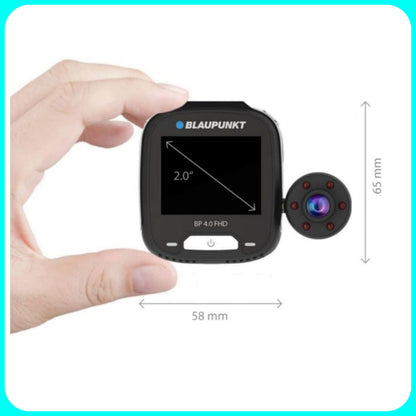 Blaupunkt Dash-Cam - BP 4.0 Dash-Cam Blickwinkel Horizontal Max. 140°,  Batteria Ricaricabile, Microfono