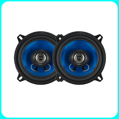 Pair of Car Speakers - 2-way Coaxial, 13cm, 5.25", 210w