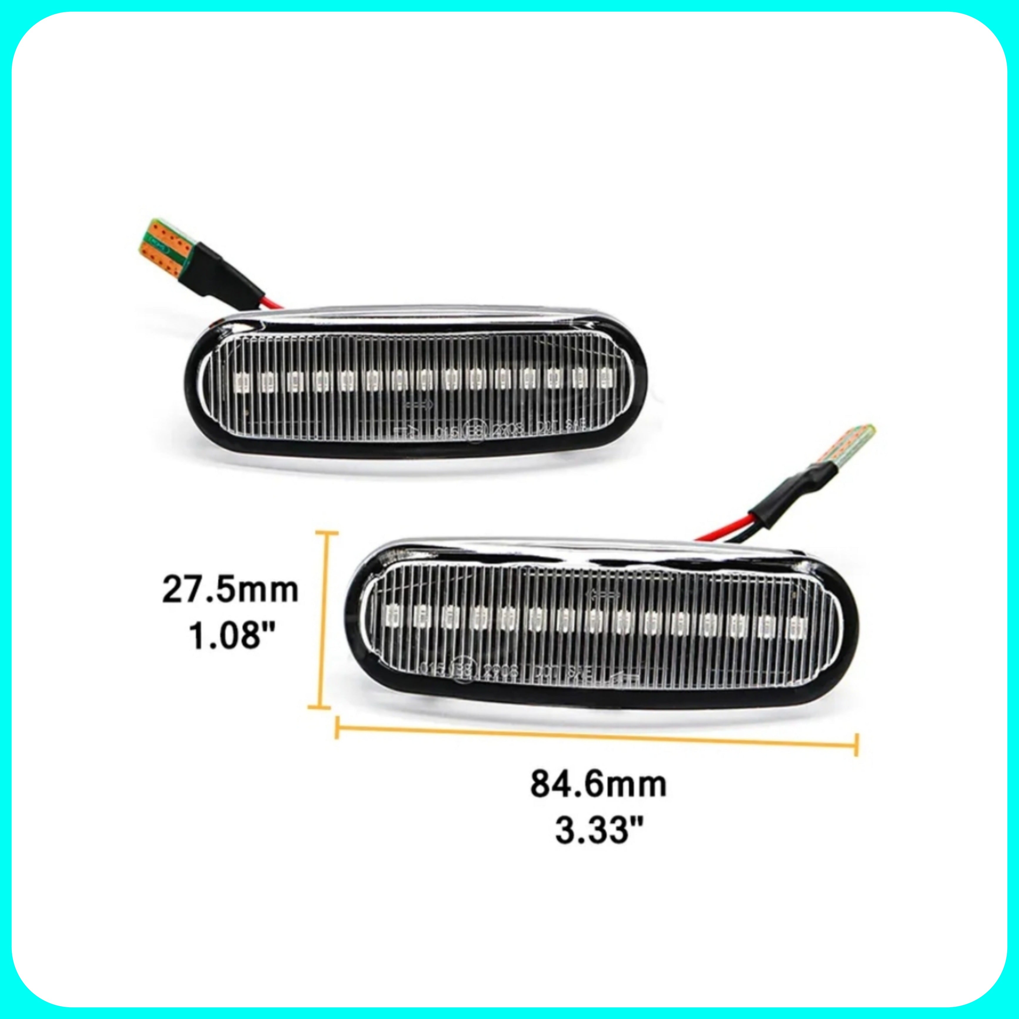 Dynamic Indicators [COMPATIBILITY IN DESCRIPTION] - Direction Indicators, Dynamics, Fiat, Peugeot, Citroen, Lancia