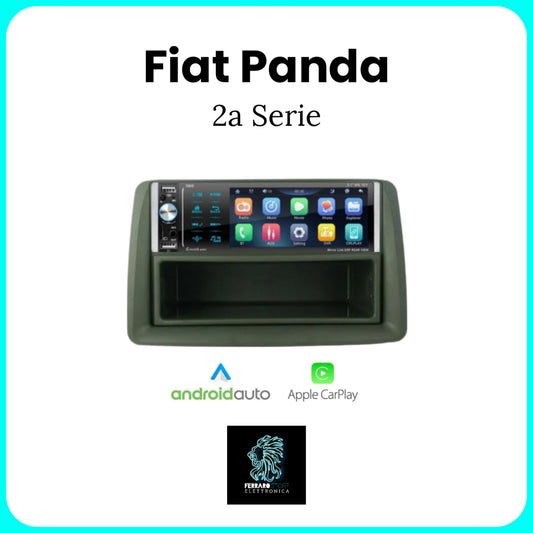 Autoradio per Fiat PANDA 3a [2013-2020] - 1Din 6.2 Pollici, Bluetooth –  Ferraro Store