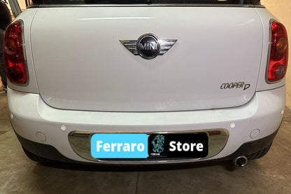 Sensori di Parcheggio - Display LED, Avviso Acustico, Retromarcia, Kit Capsule.