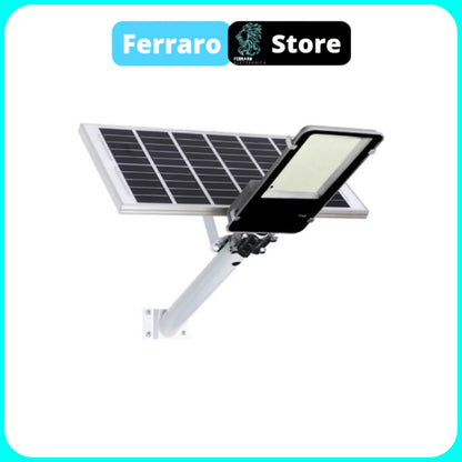 Street Lamp 300w - IP66 Lighthouse with Solar Panel, Remote Control included, Cold Light, Twilight Energy.