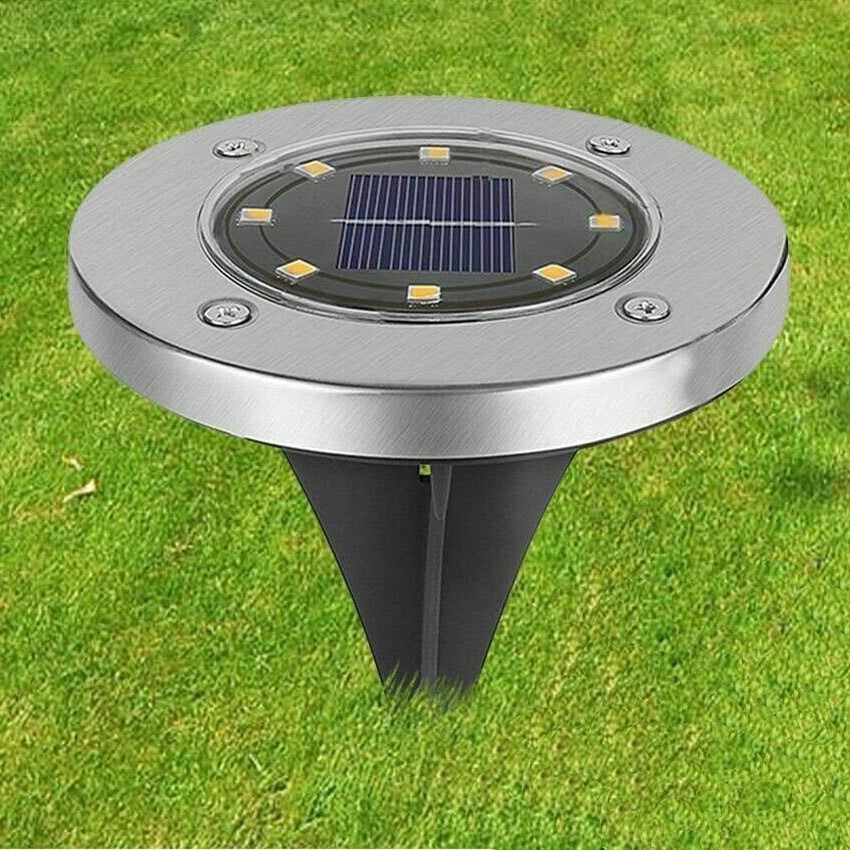 Solar Step Lights - Kit of 4 Lights, Step Lights, Garden, Walkable, IP65