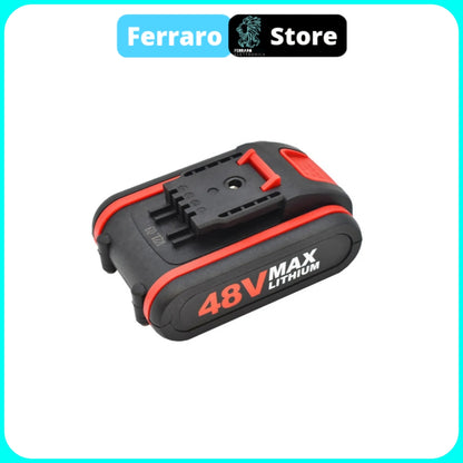 Batteria di Ricambio 48v - Batteria Litio, per Motosega, Smeragliatrice, Forbici elettriche