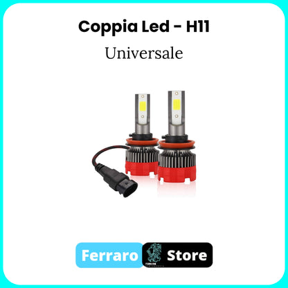 H11 Universal LED Bulbs - 15000 Lumen, Fog Lights, White LED Bulbs