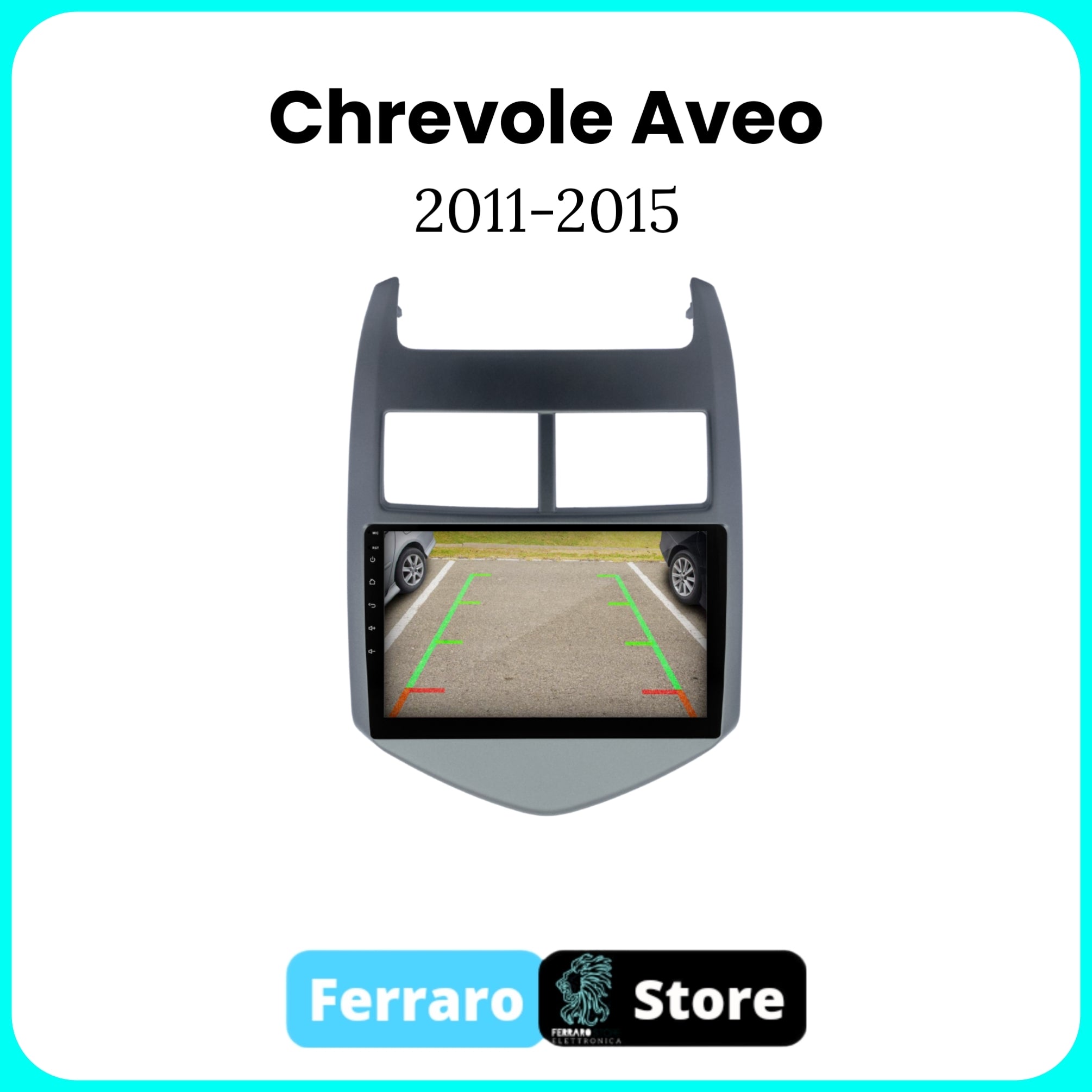 Autoradio per Chrevole Aveo [2011 - 2015]  - Sistema auto Intelligente, 2Din 9"Pollici, GPS, Navigatore, Wifi