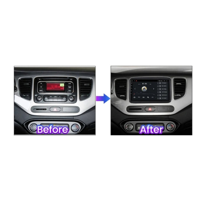 Car Radio for KIA CARENS [2013 - 2018] - 2GB/4GB/6GB/8GB Intelligent car system, 2Din 9"Inch, GPS, Navigator, Wifi