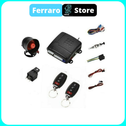 Sistema Kit Allarme Universale - Completo, Universale per Auto e Camper