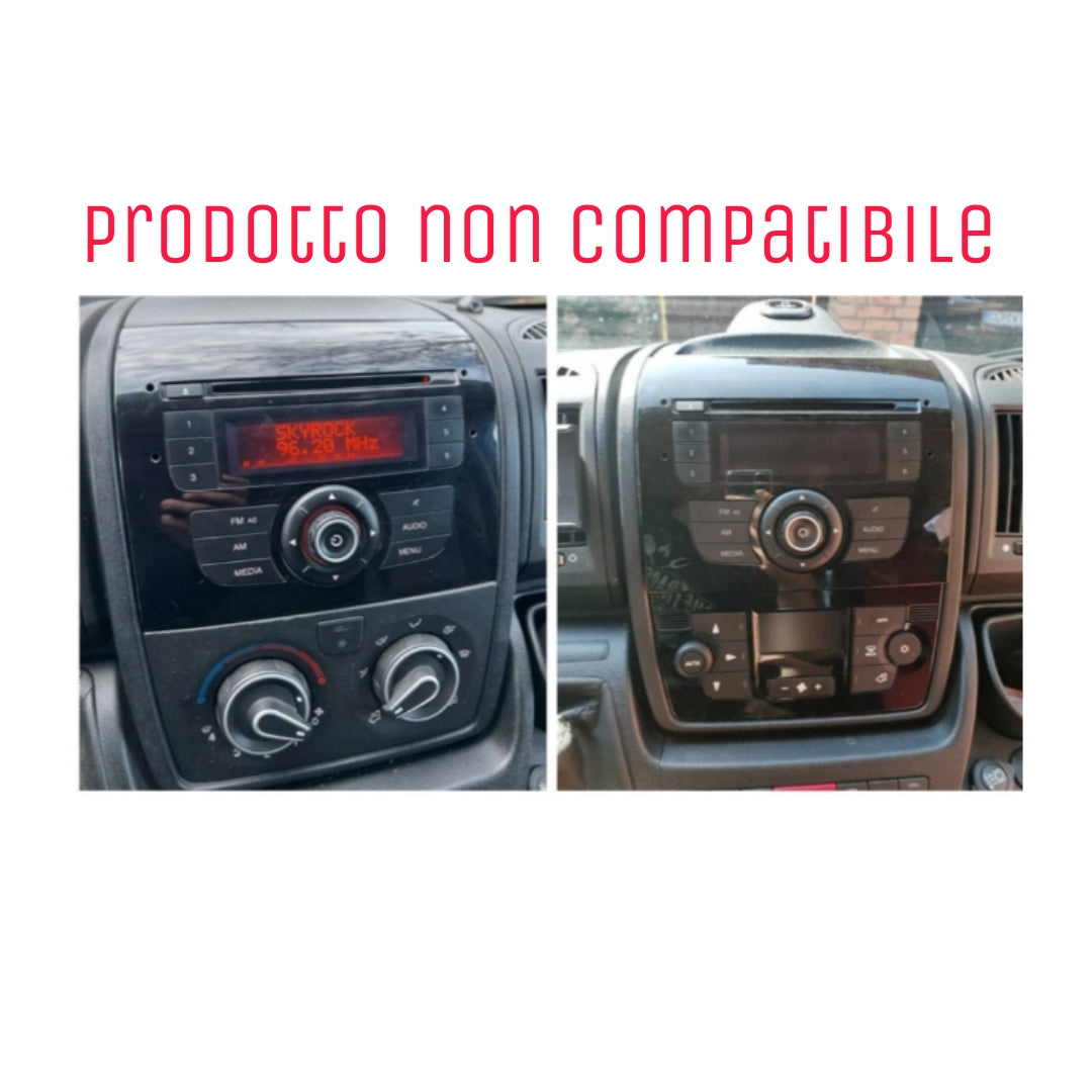 Autoradio per FIAT DUCATO [2007 - 2015] - Sistema auto Intelligente, 2Din 9"Pollici, GPS, Navigatore, Wifi