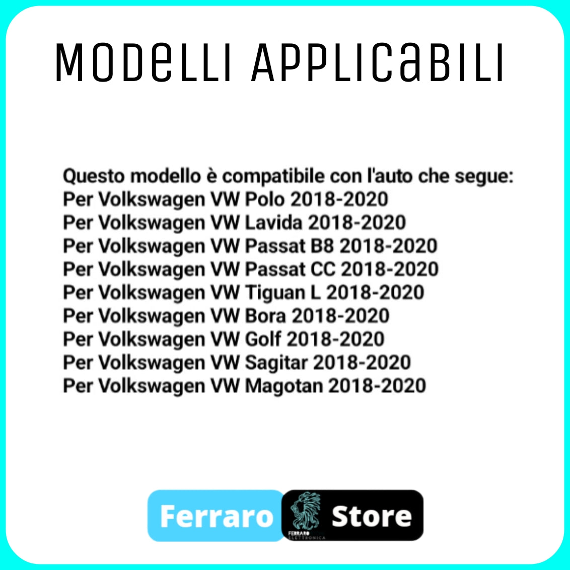 Autoradio per VOLKSWAGEN Polo / Passat B8 / Golf / Tiguan [2018 - 2020] - Autoradio 2Din 9"Pollici, con Sistema Intelligente, GPS, Navigatore, Radio, Wifi.