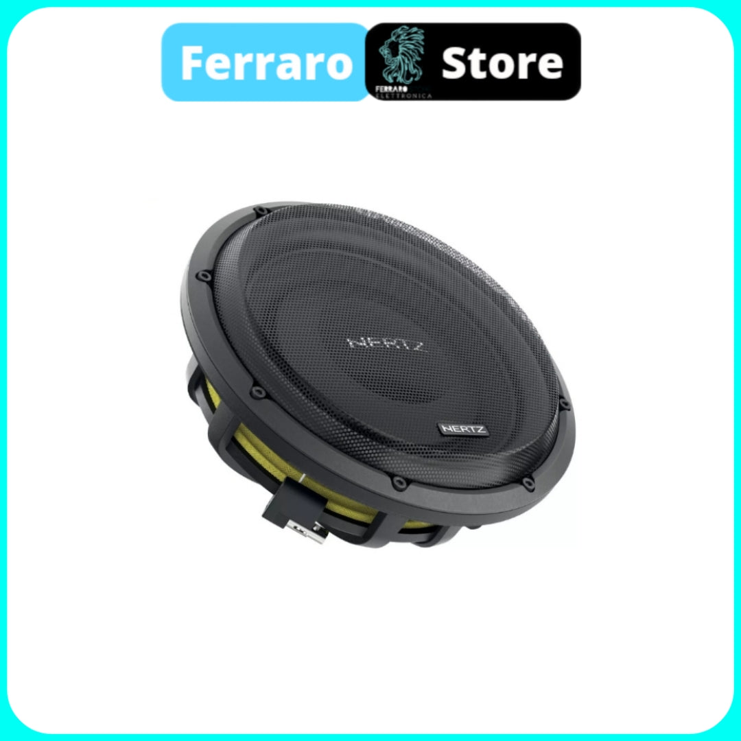 Hertz Subwoofer - MPS 250 S4, 10" 250cm, Ultra Slim 4 Ohm, 1000w