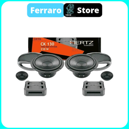 Hertz CK 130 - Kit altoparlanti 2 Vie, 13cm, Casse 210w, Serie CENTO, 130mm 4ohm