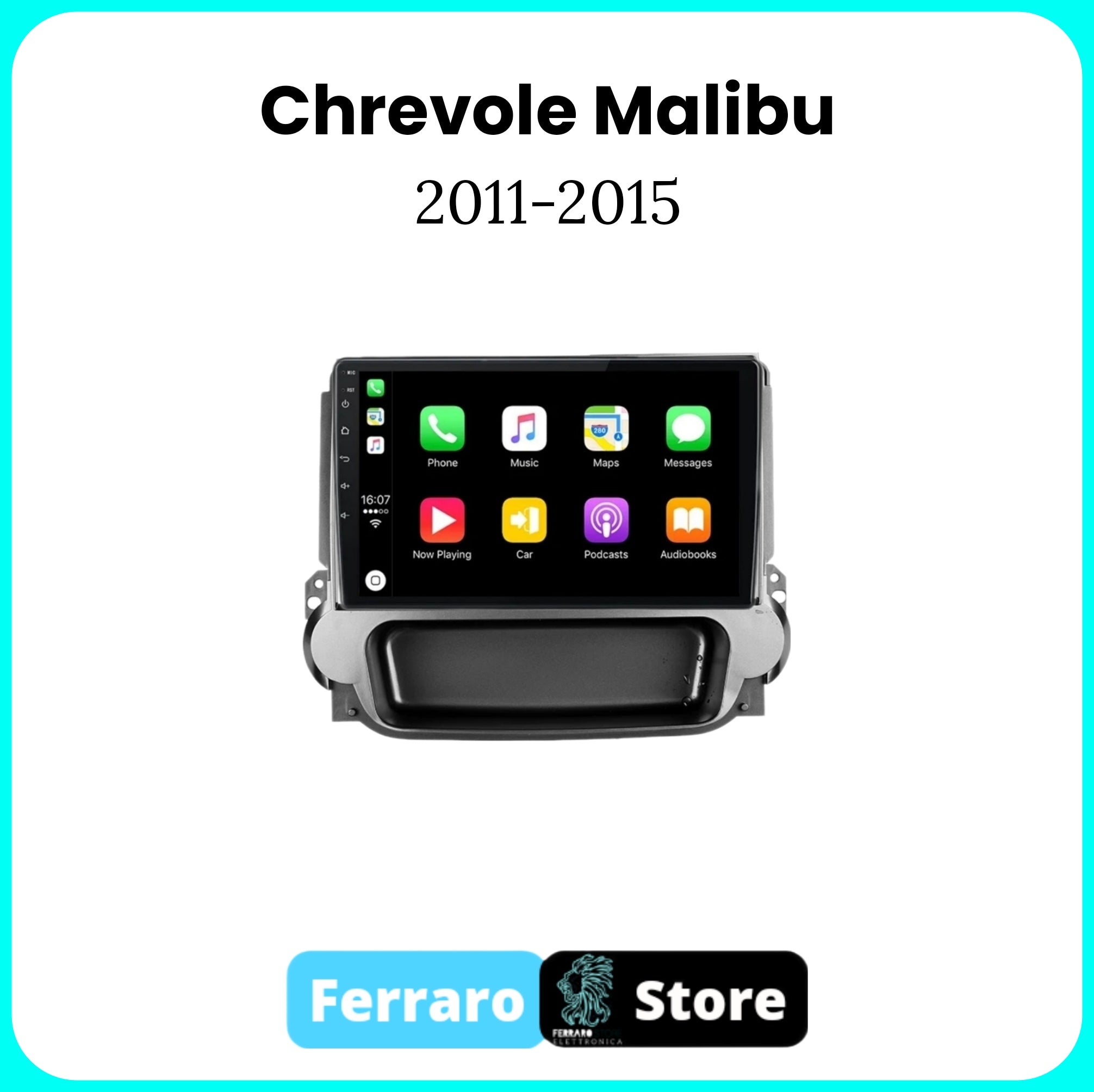 Autoradio per CHREVOLE MALIBU [2011 - 2015] - Autoradio 2Din 9"Pollici, con Sistema Intelligente, GPS, Navigatore, Radio, Wifi.