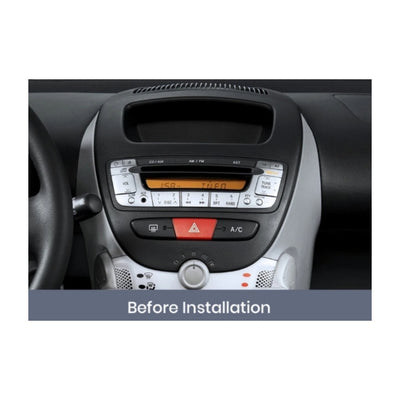 Autoradio per Toyota Aygo | Citroen C1 | Peugeot 107 10.1" | 2005-2014 | Android | Bluetooth | CarPlay | Android Auto | 2GB/4GB/8GB Ram