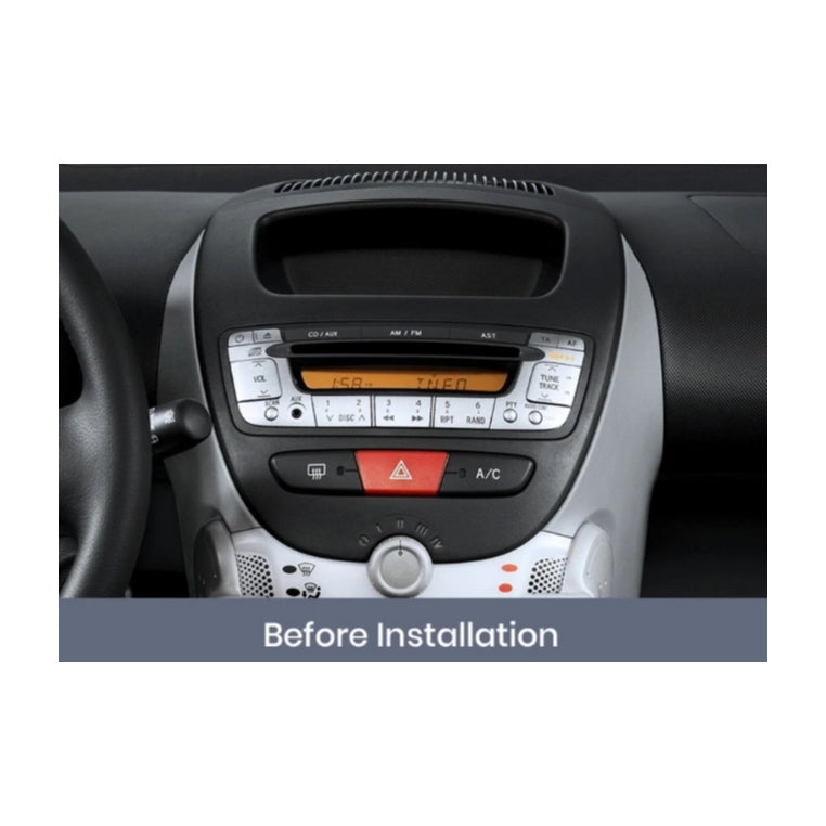 Autoradio per TOYOTA AYGO [2005 - 2014] - Sistema auto Intelligente, 2Din 10.1"Pollici, GPS, Navigatore, Wifi