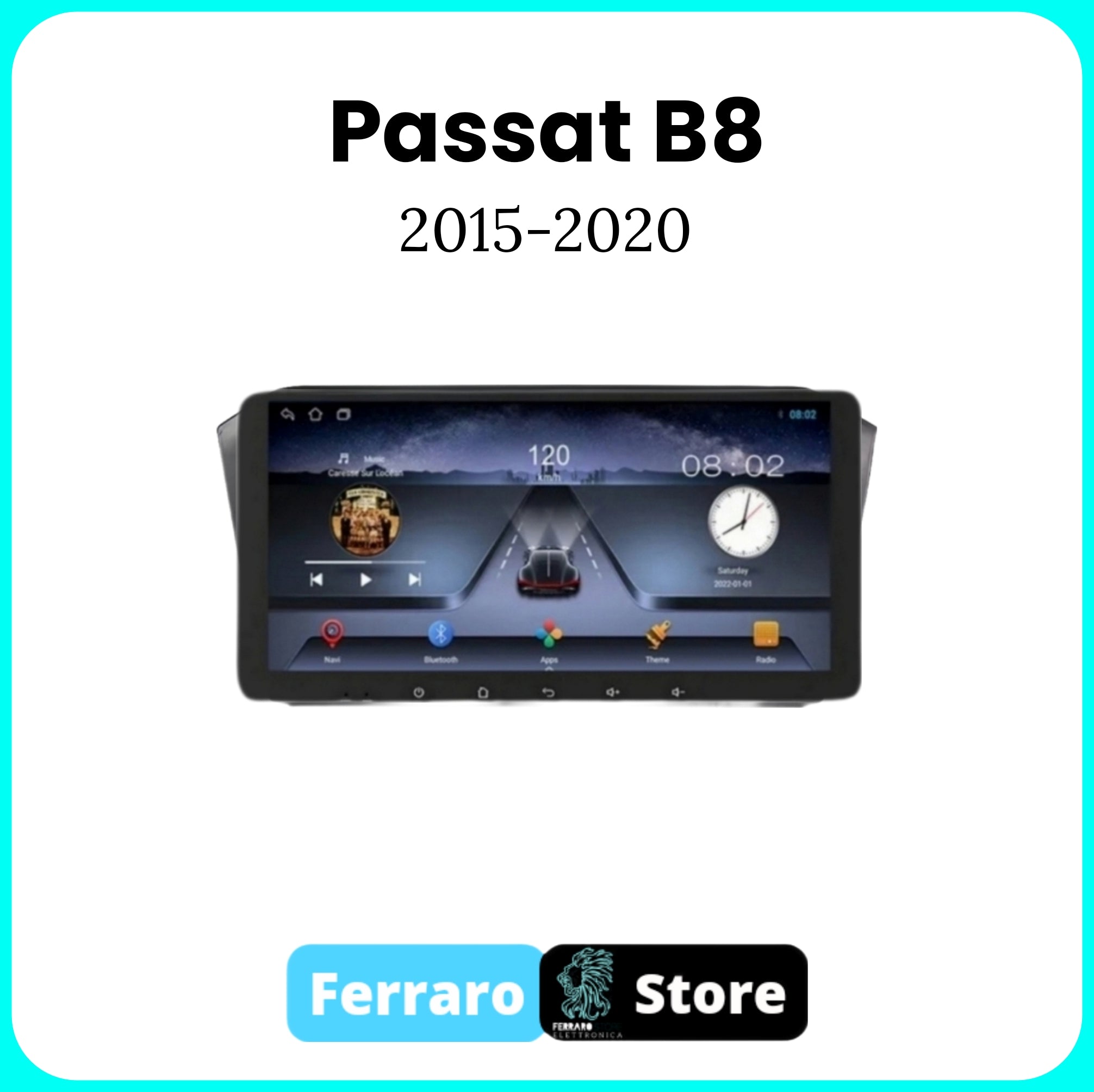 Autoradio per PASSAT B8 [2015- 2020] - 2/32GB Ram, Sistema auto Intelligente, 2Din 10.35"Pollici, GPS, Navigatore, Wifi