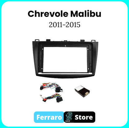 Kit Montaggio Autoradio 9"Pollici Chrevolet Malibu [2011 - 2015] - Mascherina, Cablaggio Autoradio Android