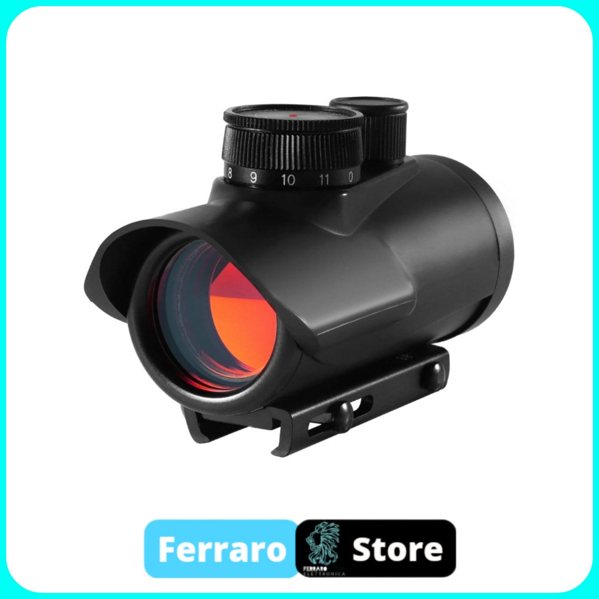 Mirino 1x30 - Red Dot IR Scope, Softair, Red