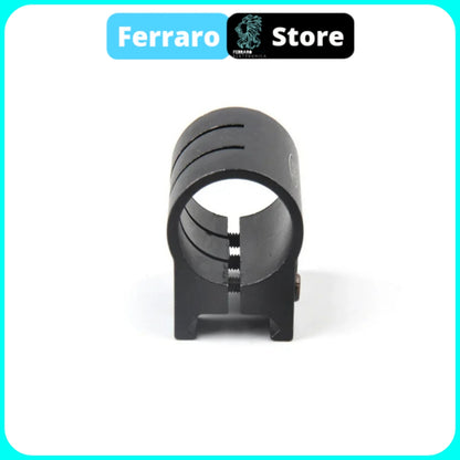 Supporto da 25.4mm - 20mm, per torcia mirino, Laser, mirino morsetto in metallo supporto per torcia in acciaio inossidabile