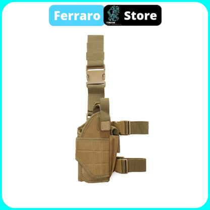 Tactical Holster Support - Gun Support, Airsoft, Universal, Leg Holster, Beige