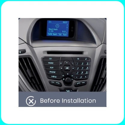 Kit Montaggio Autoradio 9"Pollici Ford Transit/Tournero [2013-2021] - Mascherina, Cablaggio Autoradio Android